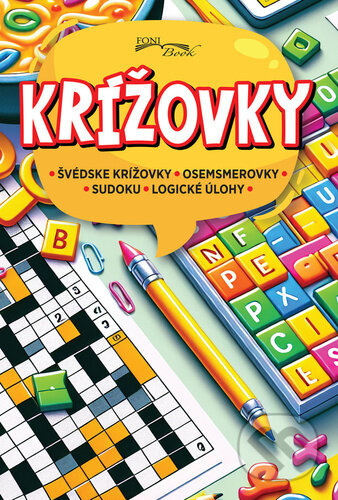 Krížovky - kniha z kategorie Švédské křížovky pro dospělé