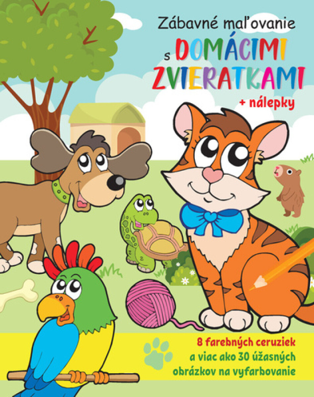 Zábavné maľovanie s domácimi zvieratkami -  Autor Neuveden