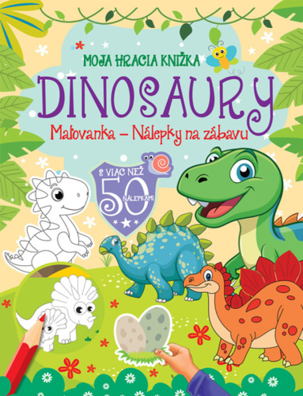 Moja hracia knižka Dinosaury -  Autor Neuveden