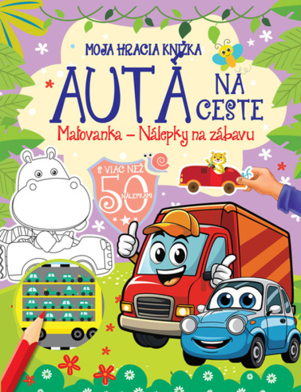 Moja hracia knižka Autá na ceste -  Autor Neuveden