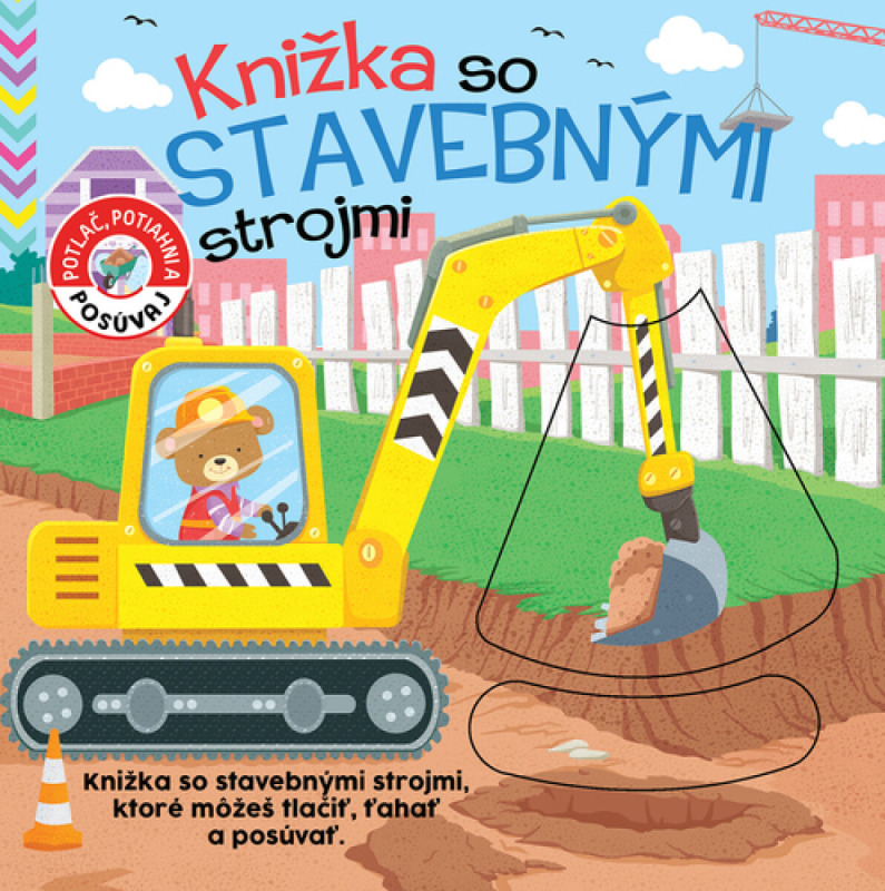 Knižka so stavebnými strojmi