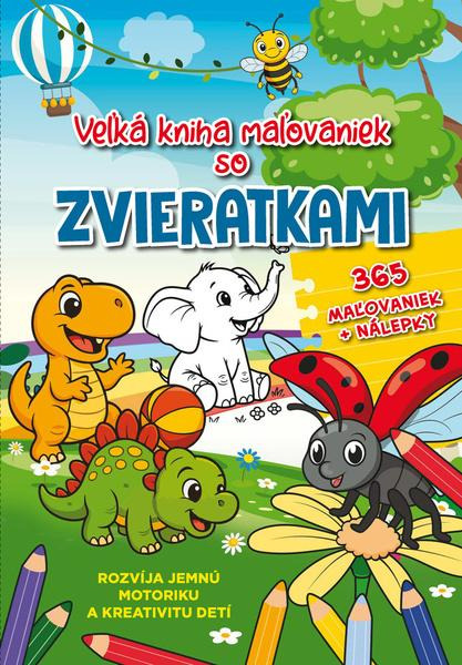 Veľká kniha maľovaniek so zvieratkami