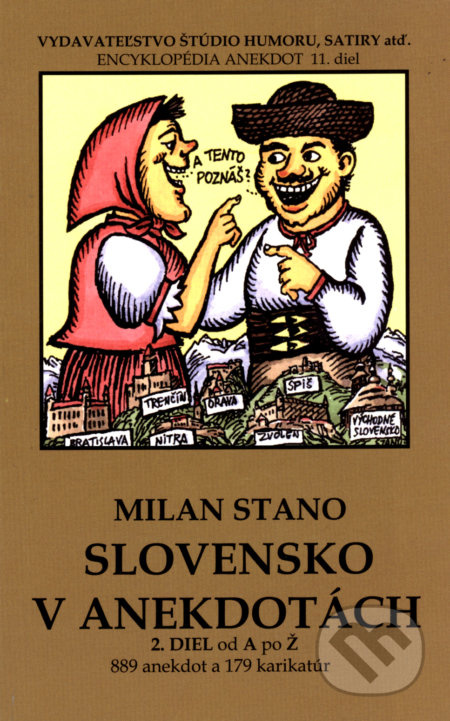 Slovensko v anekdotách 2. diel (od A po Ž / 889 anekdot a 179 karikatúr) - kniha z kategorie Společenská beletrie
