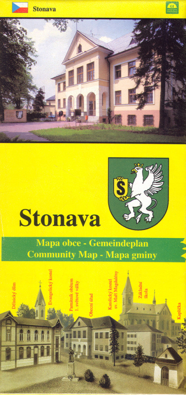 Stonava - AAA mapa obce (žlutá) - kniha z kategorie Mapy