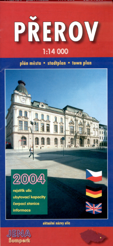 Přerov 1:13 000 (Plán města) - kniha z kategorie Mapy