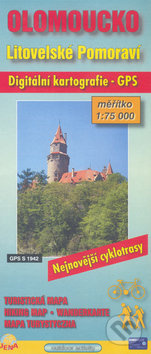 Olomoucko Litovské Pomoraví (Digitalní kart., JPS, Nejnovější cyklotrasy)