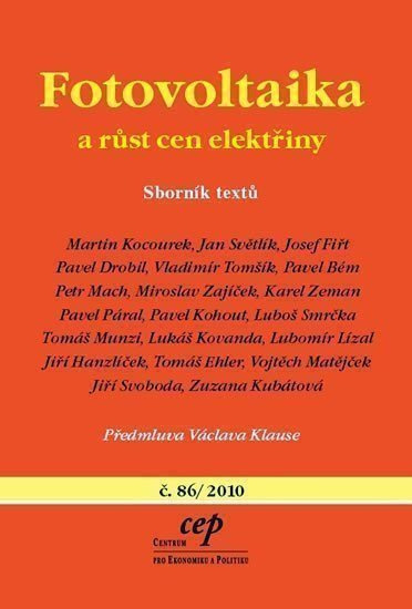 Fotovoltaika a růst cen elektřiny - Sborník textů Centrum pro ekonomiku a politiku