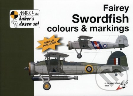Fairey Swordfish (Colours and Markings 1/48) - Michal Ovčáčík - kniha z kategorie Vojenství