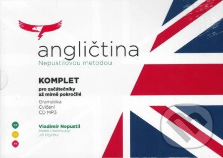 Angličtina - Komplet pro začátečníky až mírně pokročilé - Vladimír Nepustil