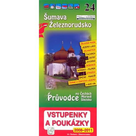 Šumava - Železnorudsko 24. - Průvodce po Č,M,S + volné vstupenky a poukázky