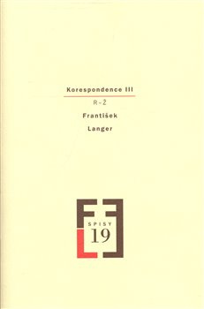 Korespondence III - František Langer