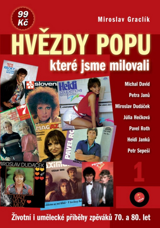Hvězdy popu, které jsme milovali 1 - Miroslav Graclík - kniha z kategorie Hudba