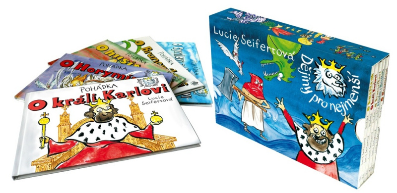 Dárkový komplet Dějiny pro nejmenší I. - Lucie Seifertová