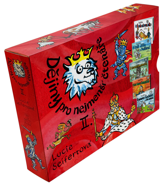 Dárkový komplet Dějiny pro nejmenší II. - Lucie Seifertová