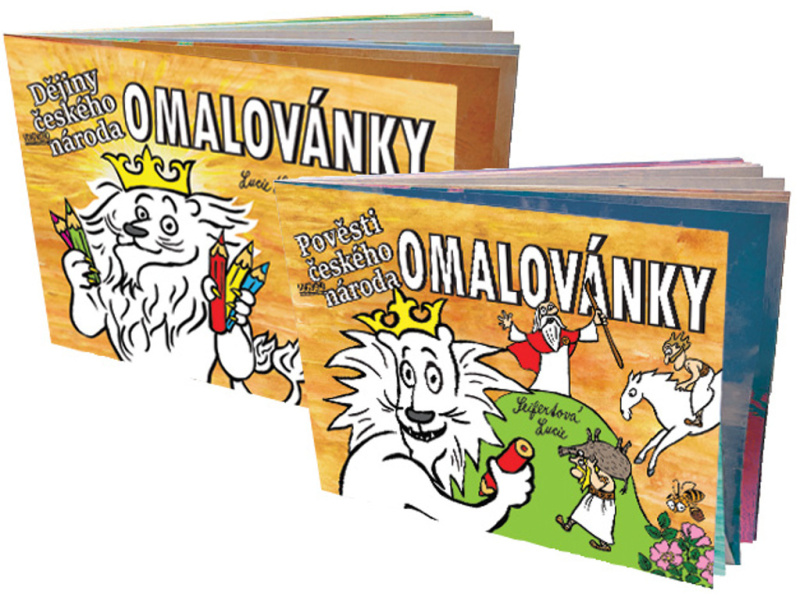 Omalovánky Dějiny a Pověsti českého národa - kniha z kategorie Omalovánky