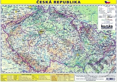 Česká republika (Mapa A4 lamino) - Petr Kupka a kolektiv - kniha z kategorie Naučné knihy