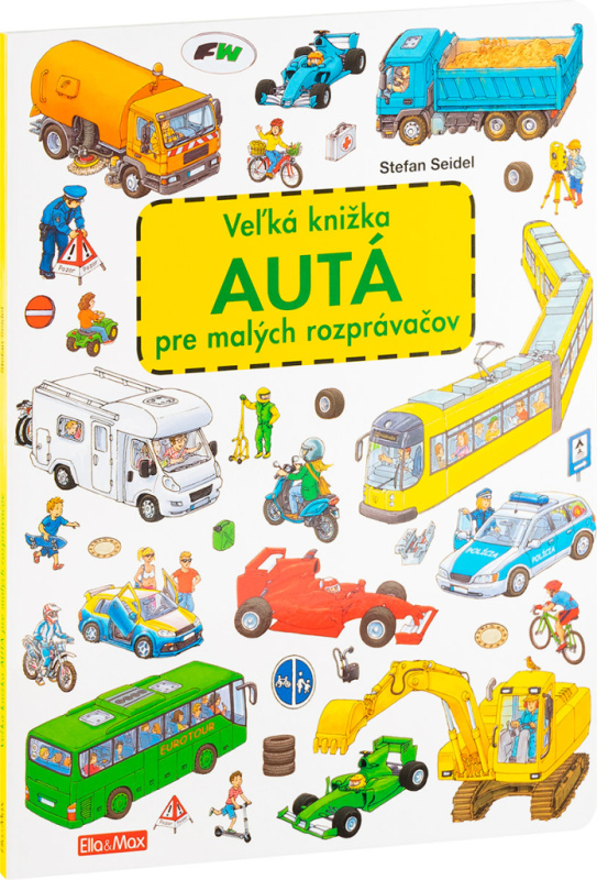 Velká knížka o autech pro malé vypravěče
