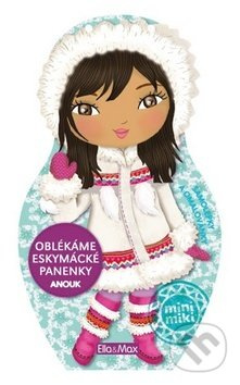 Oblékáme eskymácké panenky Anouk - omalovánky
