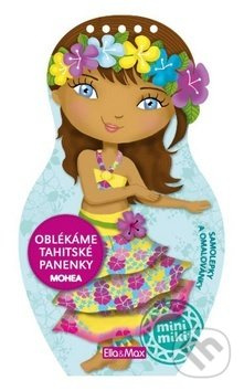 Oblékáme tahitské panenky Mohea - omalovánky