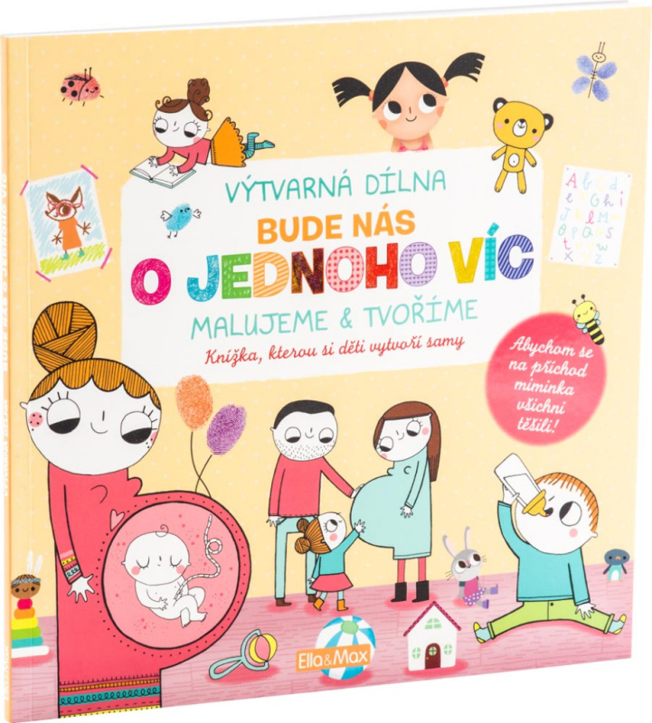 Bude nás o jednoho víc - omalovánky