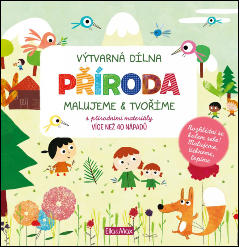 Příroda - malujeme &amp; tvoříme - Emmanuelle Poliméni, Nicolas Gouny