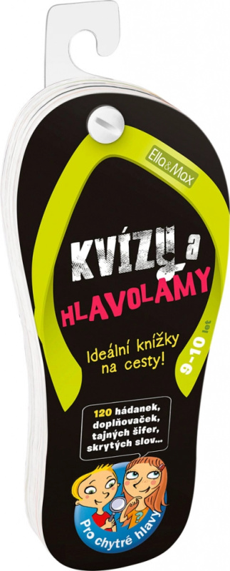Kvízy a hlavolamy, 9-10 let – Zábava na cesty