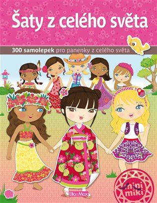 Camel Julie - Šaty z celého světa -- 300 samolepek pro panenky z celého světa