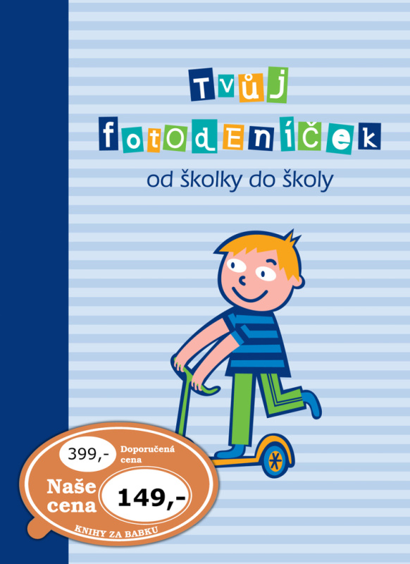 Tvůj fotodeníček od školky do školy pro kluky - Smart Press