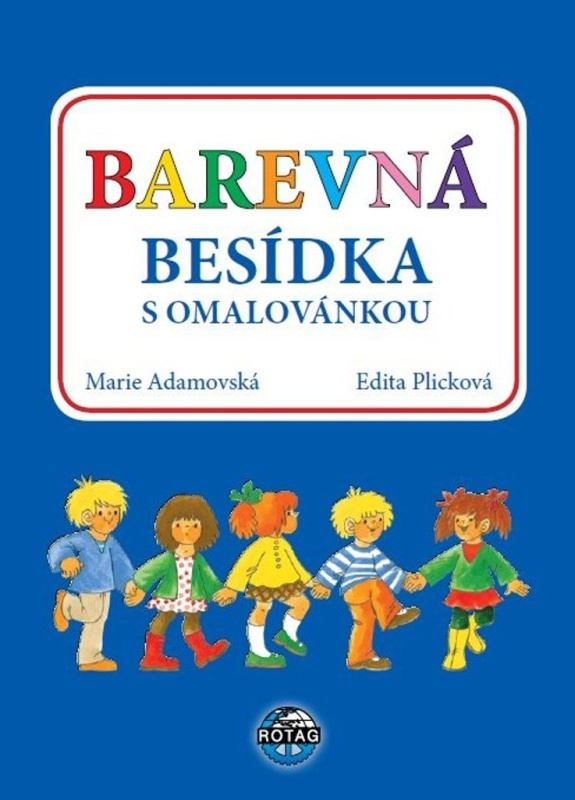 Barevná besídka s omalovánkou - Marie Adamovská