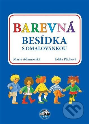 Barevná besídka s omalovánkou - Marie Adamovská