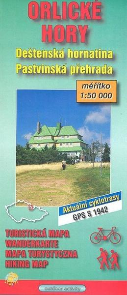Orlické hory (Deštenská hornatina 1:50 000)