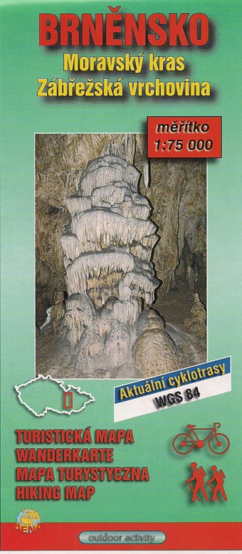 Brněnsko 1:75 000 (Digitální kartografie GPS)