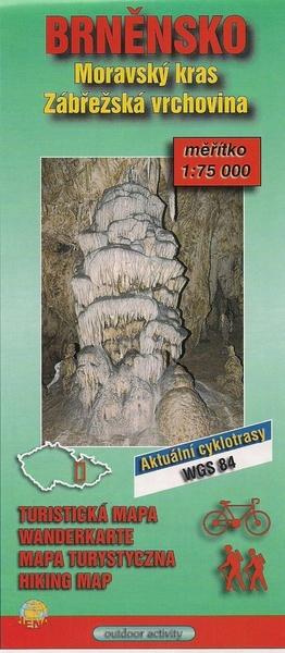 Brněnsko 1:75 000 (Digitální kartografie GPS)