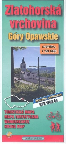 Zlatohorská vrchovina 1:50 000 (Góry Opawskie)