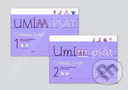Komplet: Umím psát: Genetická metoda (1.+2. díl)  - Pro leváky i praváky