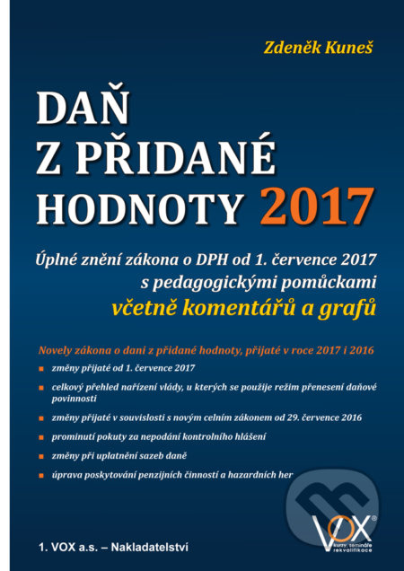 Daň z přidané hodnoty 2017 - Zdeněk Kuneš