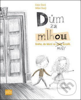 Dům za mlhou - Kniha, do které se musí kreslit + sada tužek
