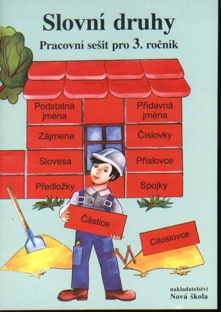 Slovní druhy – pracovní sešit - Marie Polonická (3-52) Nakladatelství Nová škola Brno