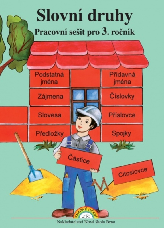 Slovní druhy – pracovní sešit - Marie Polonická (3-52) Nakladatelství Nová škola Brno