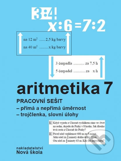 Aritmetika 7 – pracovní sešit - Zdena Rosecká (7-12) Nakladatelství Nová škola Brno