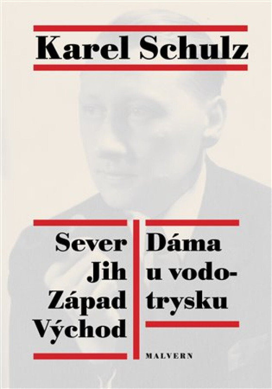 Sever Jih Východ Západ. Dáma u vodotrysku - Karel Schulz