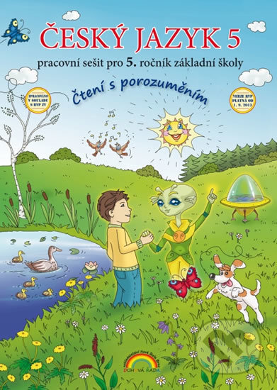 Český jazyk 5 – pracovní sešit, Čtení s porozuměním - Zita Janáčková, Jitka Zbořilová (55-60) Nakladatelství Nová škola Brno