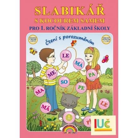 Slabikář s kocourem Samem, Čtení s porozuměním (mechová vazba) (11-97) Nakladatelství Nová škola Brno