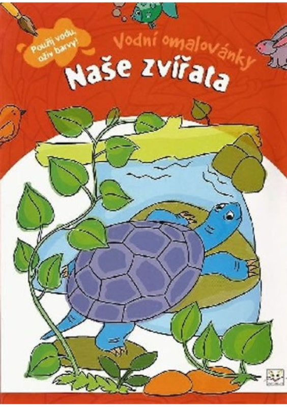 Vodní omalovánky - Naše zvířata Aksjomat s.r.o.