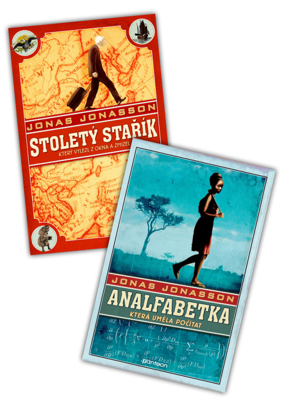 2x Jonasson: Stoletý stařík + Analfabetka Panteon