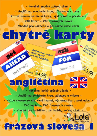 Chytré karty: Angličtina - Frázová slovesa 1 - kniha z kategorie Jazykové učebnice a slovníky