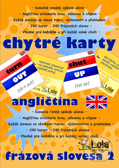Chytré karty: Angličtina - Frázová slovesa 2 - kniha z kategorie Jazykové učebnice a slovníky