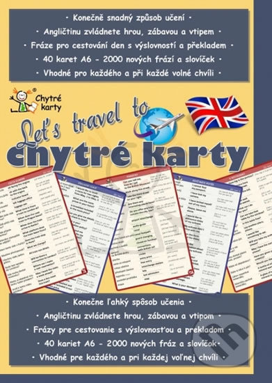 Chytré karty: Angličtina - Let’s travel to - kniha z kategorie Jazykové učebnice a slovníky