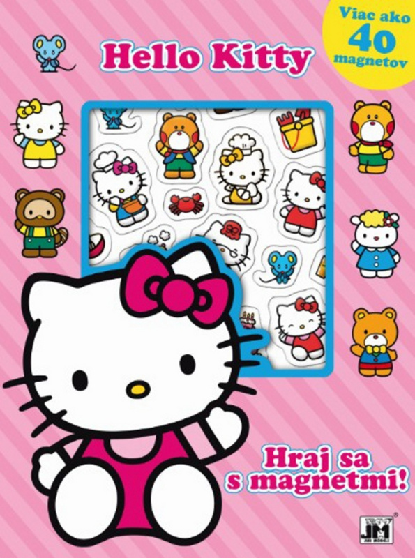 Hello Kitty: Hraj sa s magnetmi - kniha z kategorie Omalovánky, vystřihovánky, papír