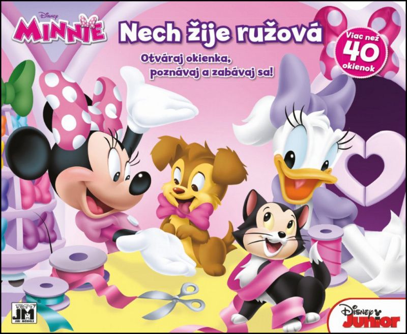 Nech žije ružová - Minnie (Otváraj okienka, poznávaj a zabávaj sa!) - kniha z kategorie Naučné knihy